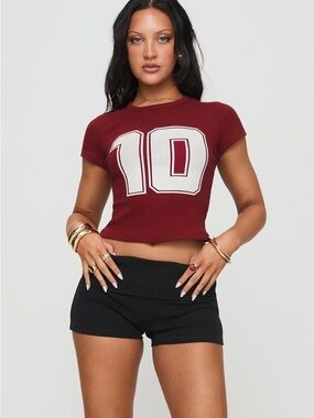 Princess Polly Black Micro Shorts 12